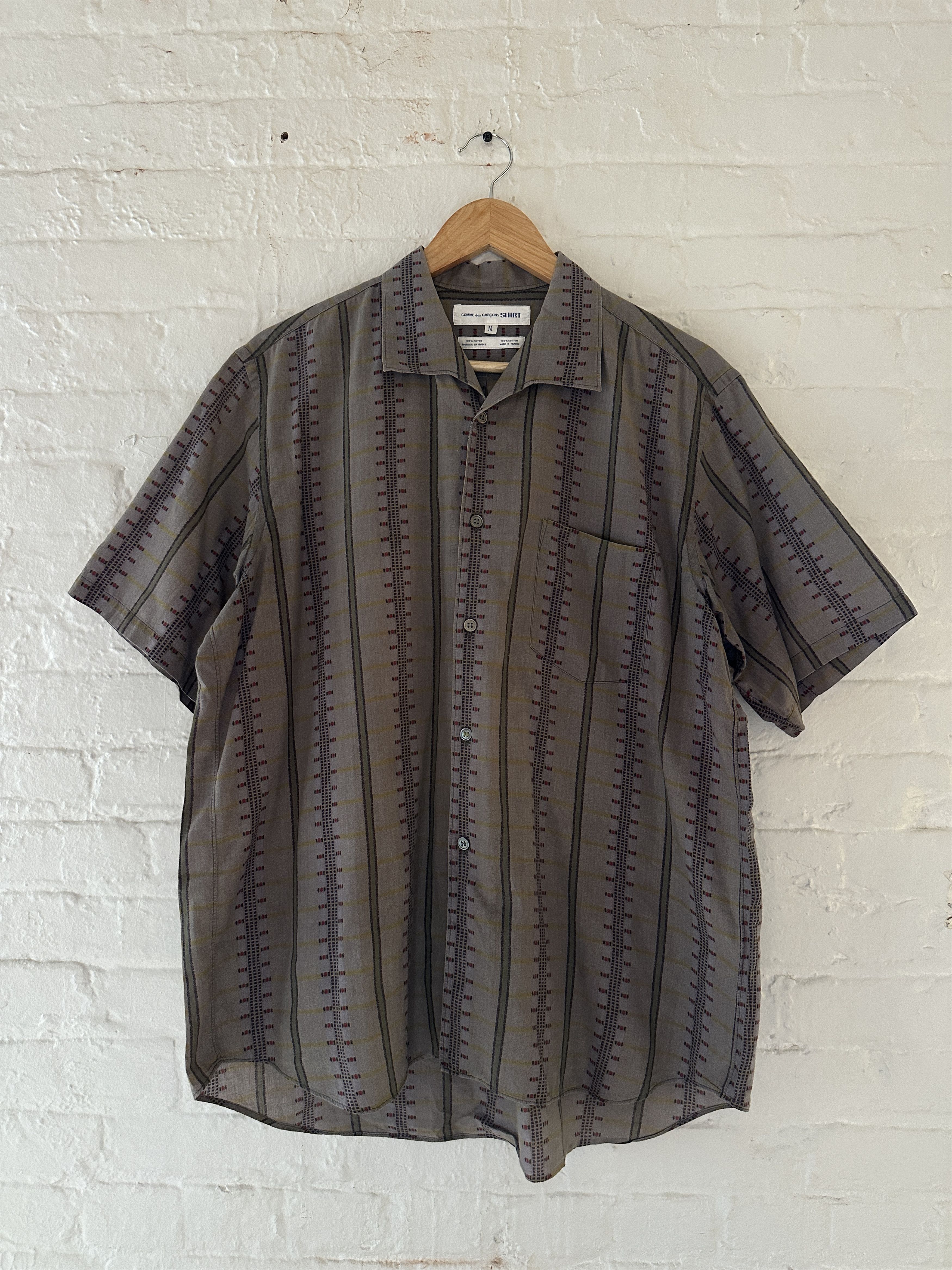 Comme des Garcons Comme des Garcons SHIRT Camp Collar Shirt Size US M / EU 48-50 / 2 - 1 Thumbnail