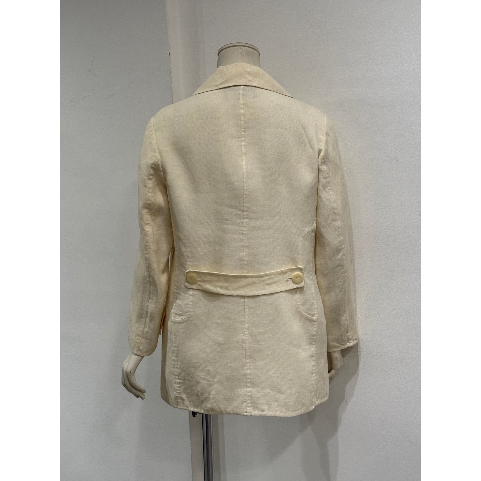 Gucci 1996 Gucci by Tom Ford caban linen coat Size M / US 6-8 / IT 42-44 - 8 Thumbnail