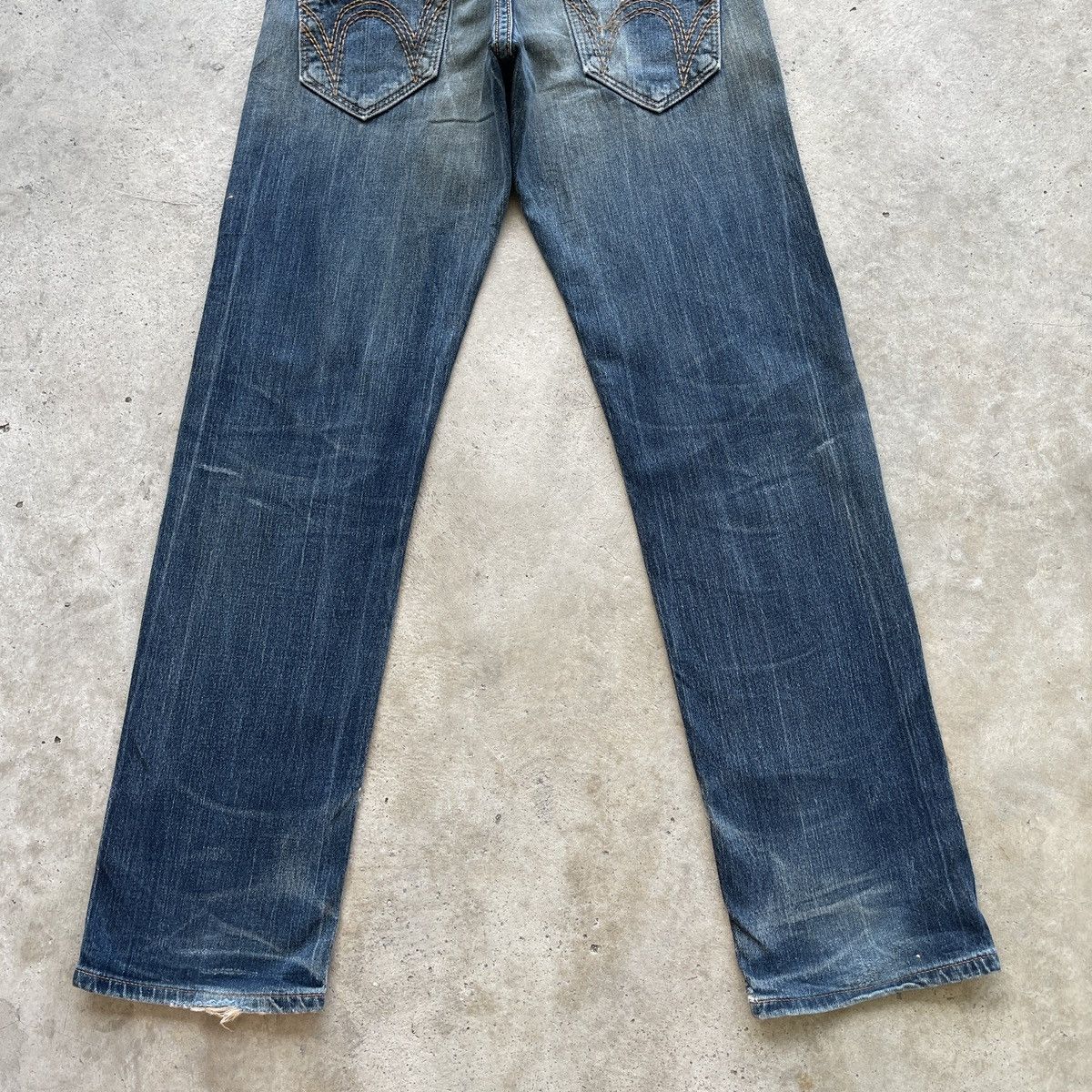 Edwin Vintage Edwin Distressed Faded Ripped Jeans Denim Pants Size US 29 - 13 Thumbnail