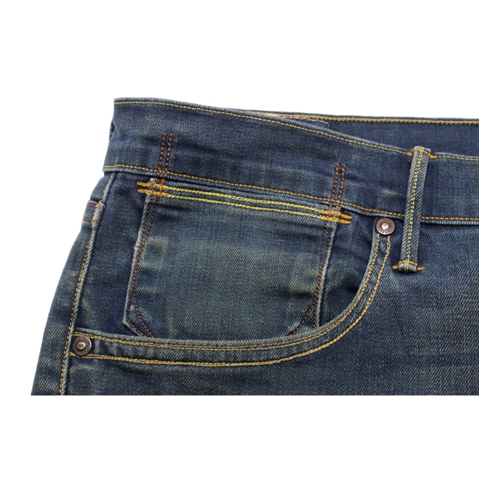 Levi's LEVI'S Jeans Slim Fit Whiskers Faded Blue Denim Men W32/L34 Jeans Slim Blue Whiskers Faded Denim Men W32/L34 Size US 32 / EU 48 - 6 Thumbnail