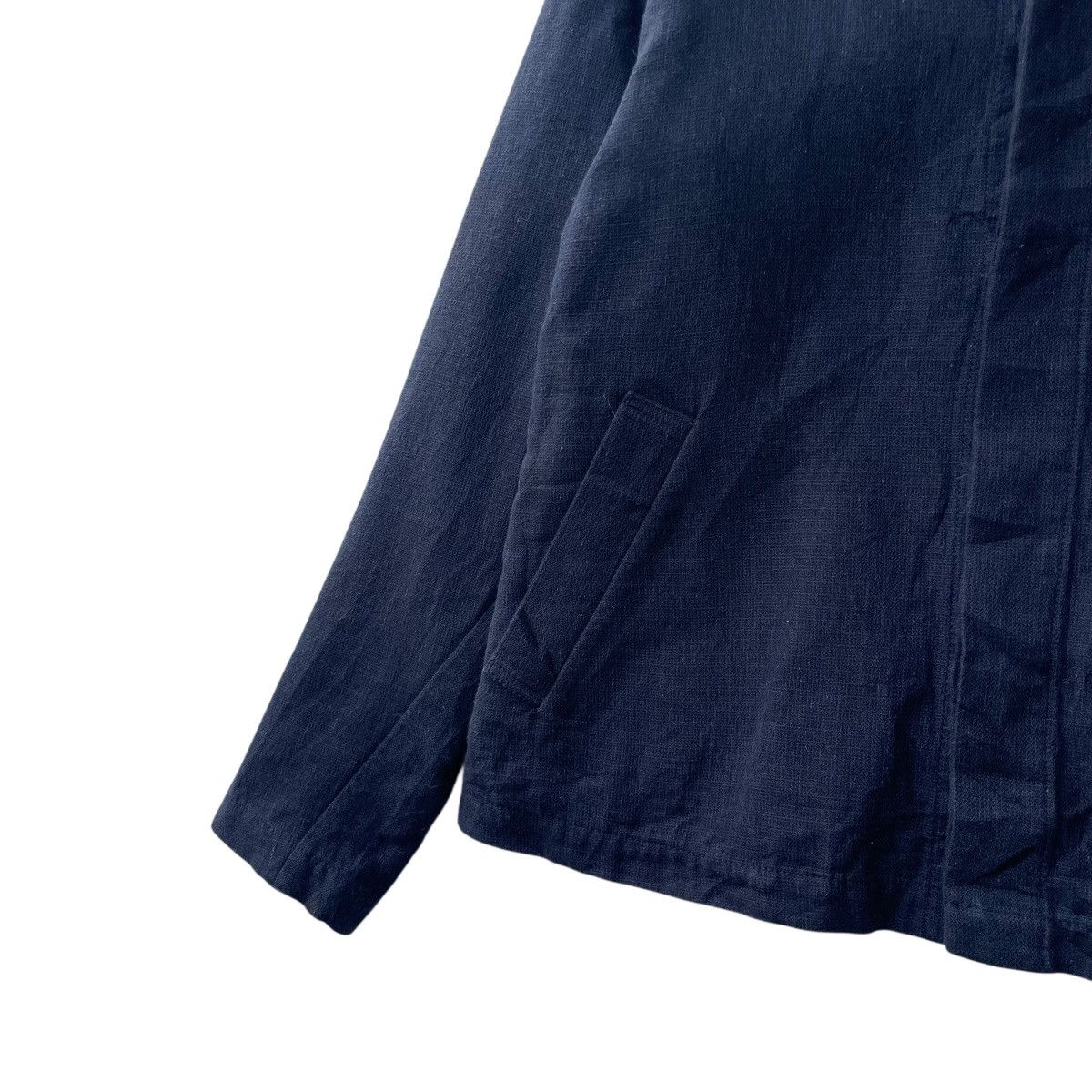 Issey Miyake 💥Vintage Plantation Hidden Button Collar Less Dual Pocket Size M / US 6-8 / IT 42-44 - 4 Thumbnail