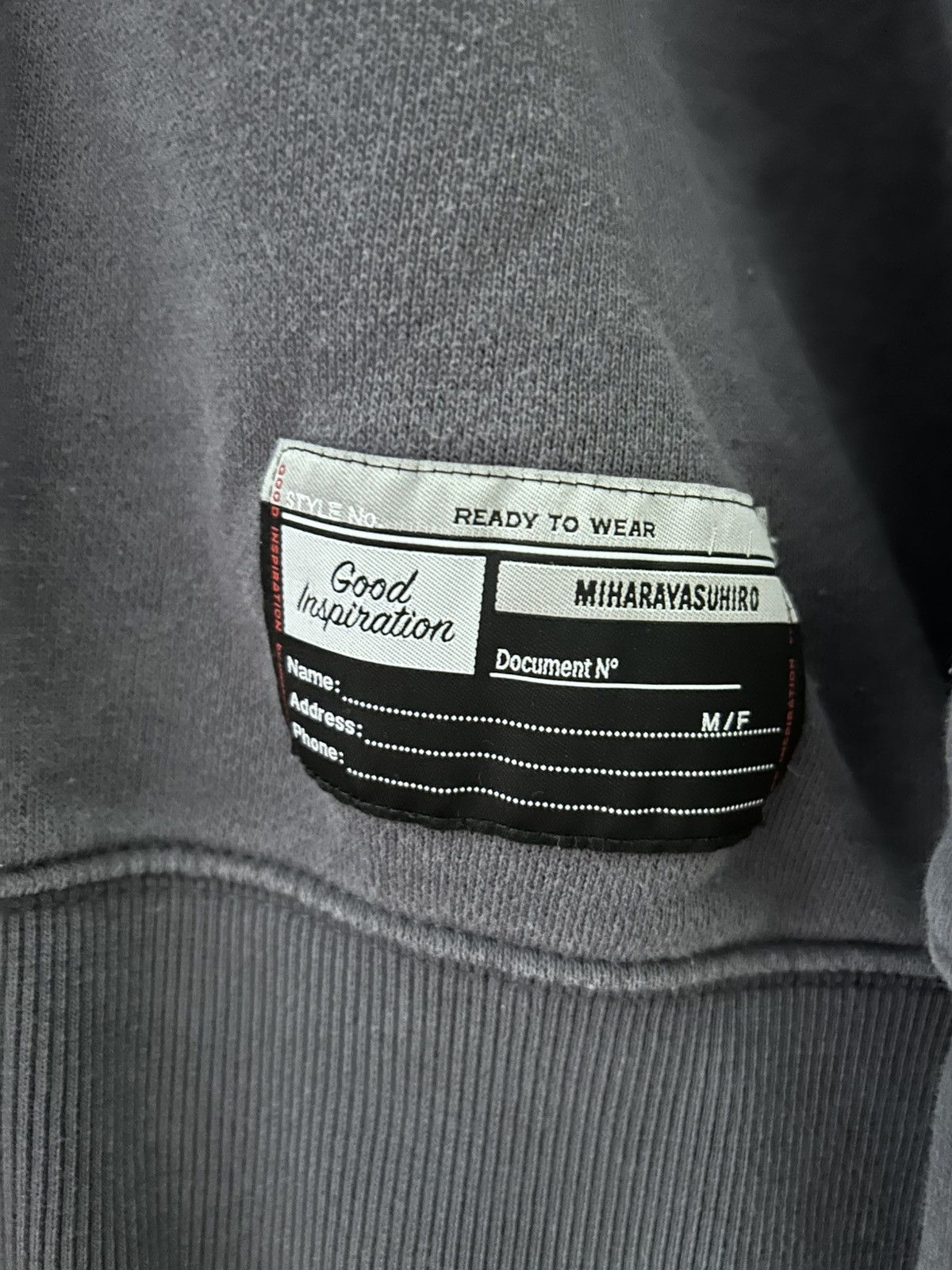 Maison MIHARA YASUHIRO MiharaYasuhiro Good Inspiration Sweater Size US XL / EU 56 / 4 - 4 Thumbnail
