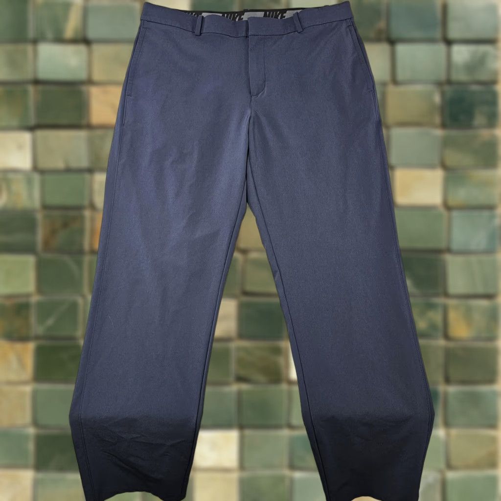 Nike Nike Pants Mens 34x32 Blue Performance Golf Stretch Trousers Swoosh AJ3487-451 Size US 34 / EU 50 - 1 Thumbnail