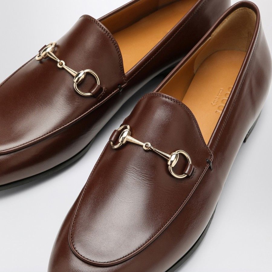 Gucci o1d2blof0824 Loafer Jordaan in Brown Size US 11 / IT 41 - 5 Thumbnail
