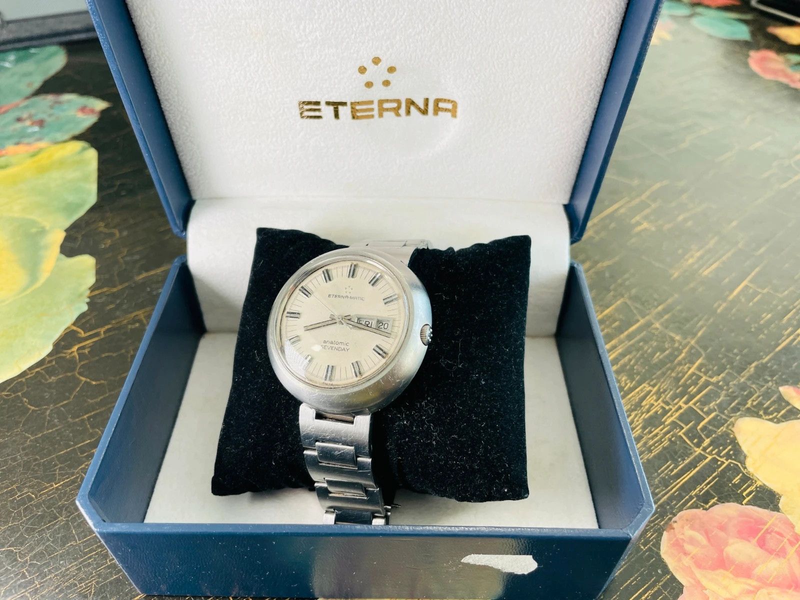 Other Eterna Matic Anatomic Seven-day Vintage Automatic Watch Size 36 - 1 Thumbnail