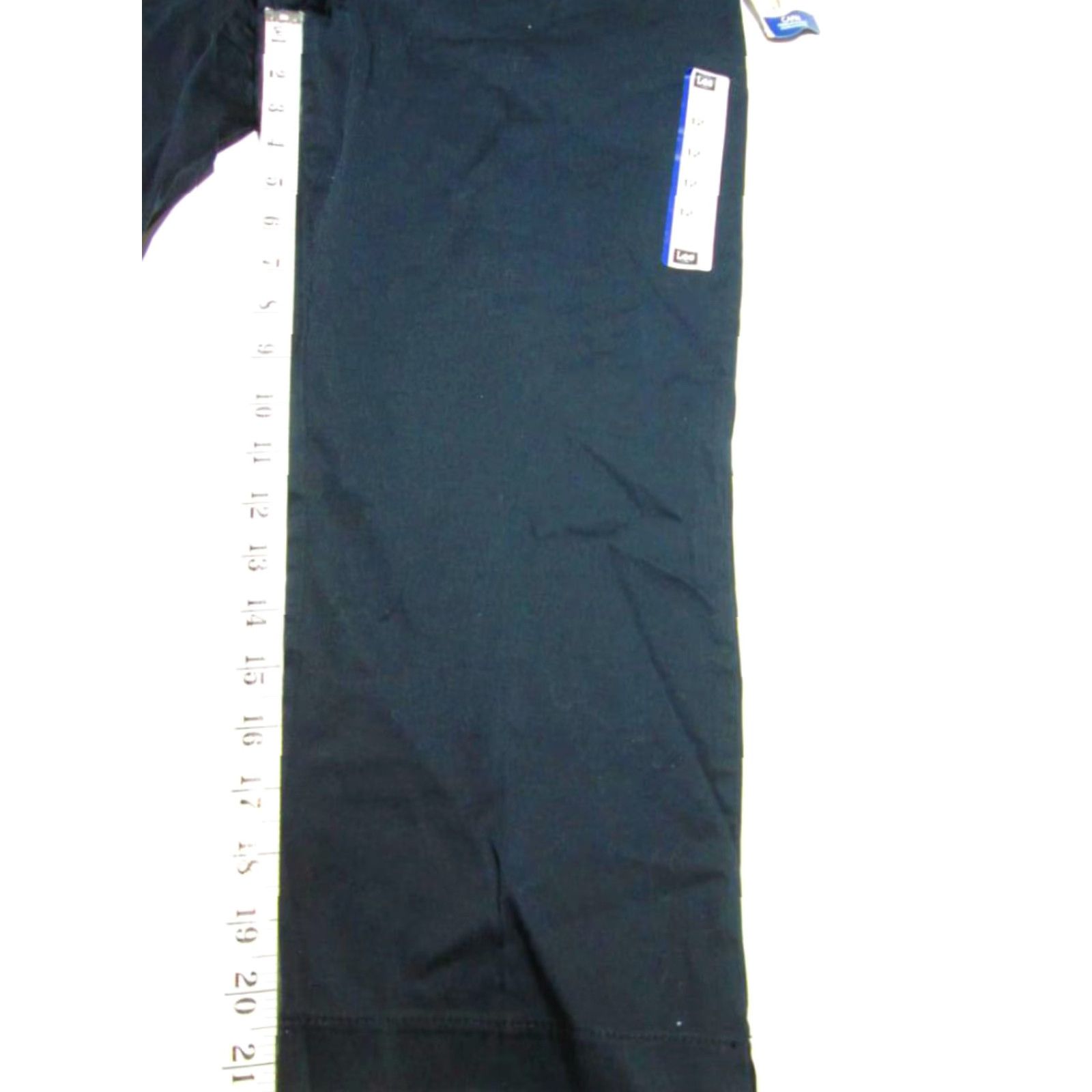 Lee Lee Womens Capri Black Curvy Fit Casual Shirt Size 32" / US 10 / IT 46 - 7 Thumbnail