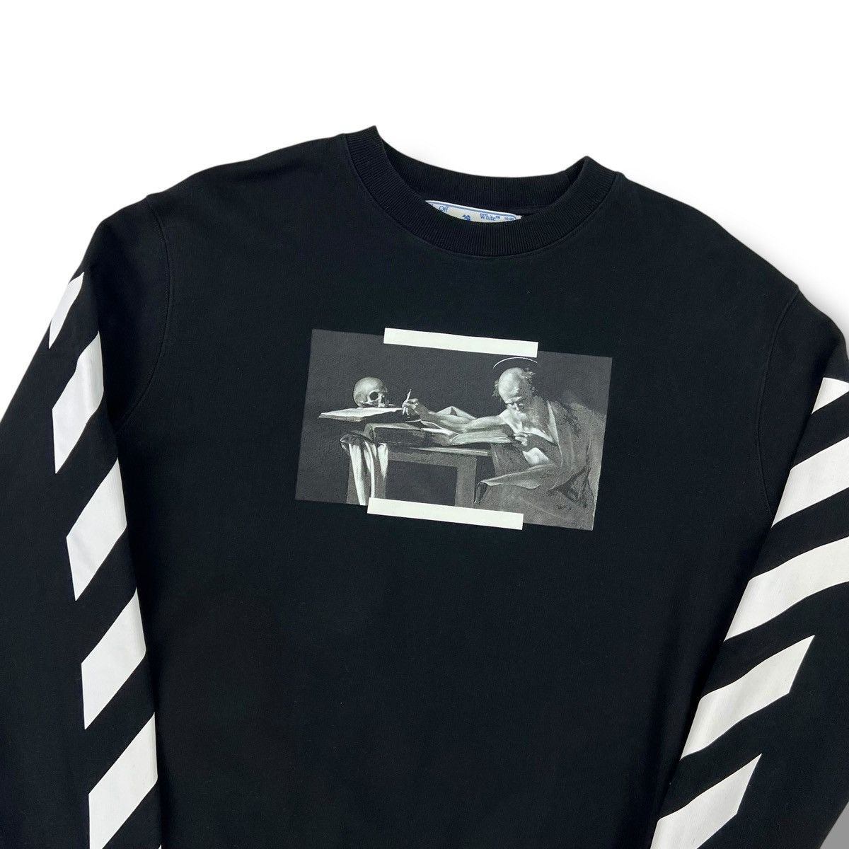 Off-White Off-White Caravaggio Black Sweatshirt Size US M / EU 48-50 / 2 - 1 Thumbnail