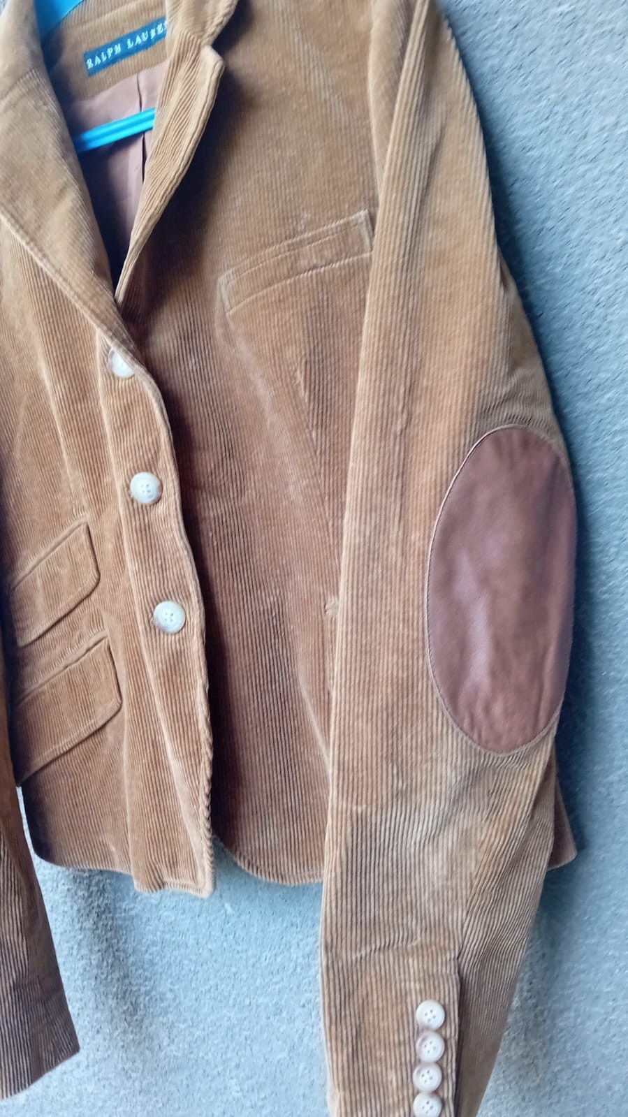 Polo Ralph Lauren × Swagger Ralph Lauren Women's Brown Corduroy Blazer Elbow patches Size M / US 6-8 / IT 42-44 - 3 Thumbnail