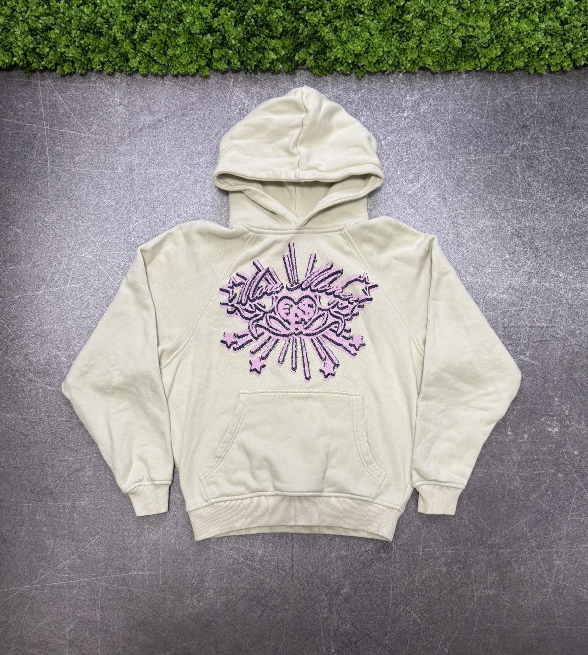 Japanese Brand Crazy More Money More Love Baggy Y2K Hoodie Size US XS / EU 42 / 0 - 1 Thumbnail