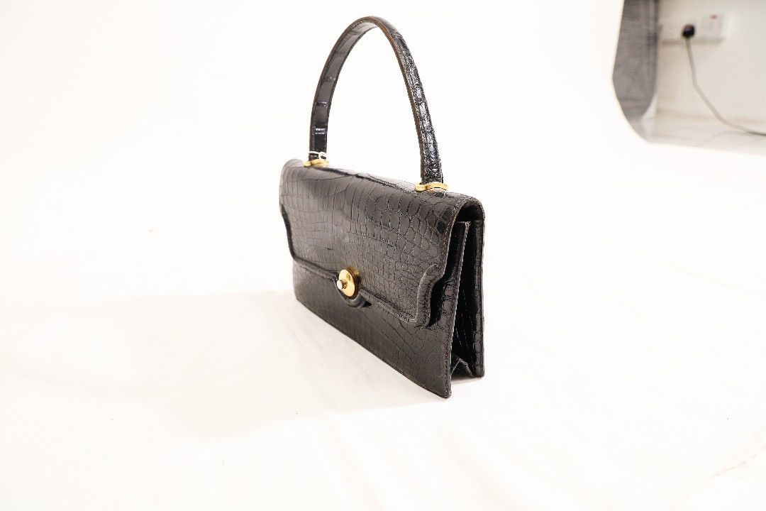 Vintage Crocodile skin handbag Size ONE SIZE - 2 Thumbnail