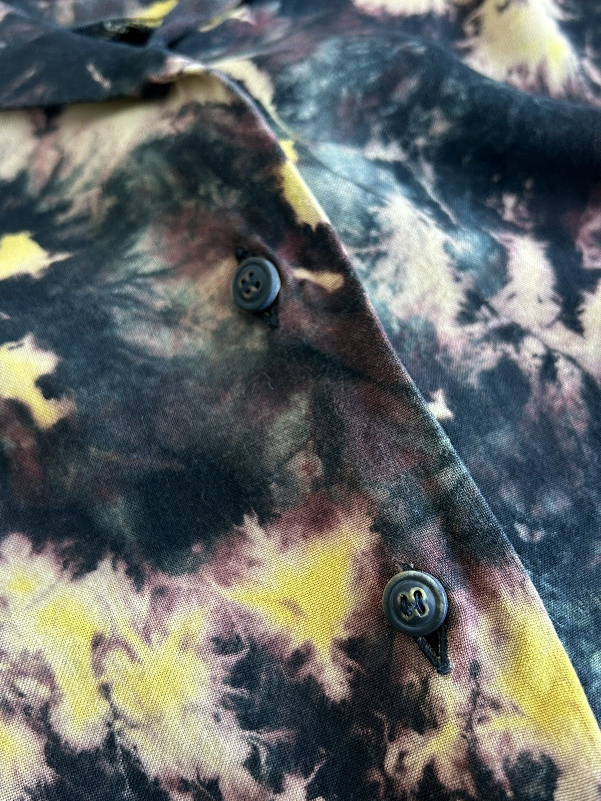 Vintage Tie dye Blouse Vintage Gorgeous Mesh Y2K 00s Size S / US 4 / IT 40 - 10 Thumbnail