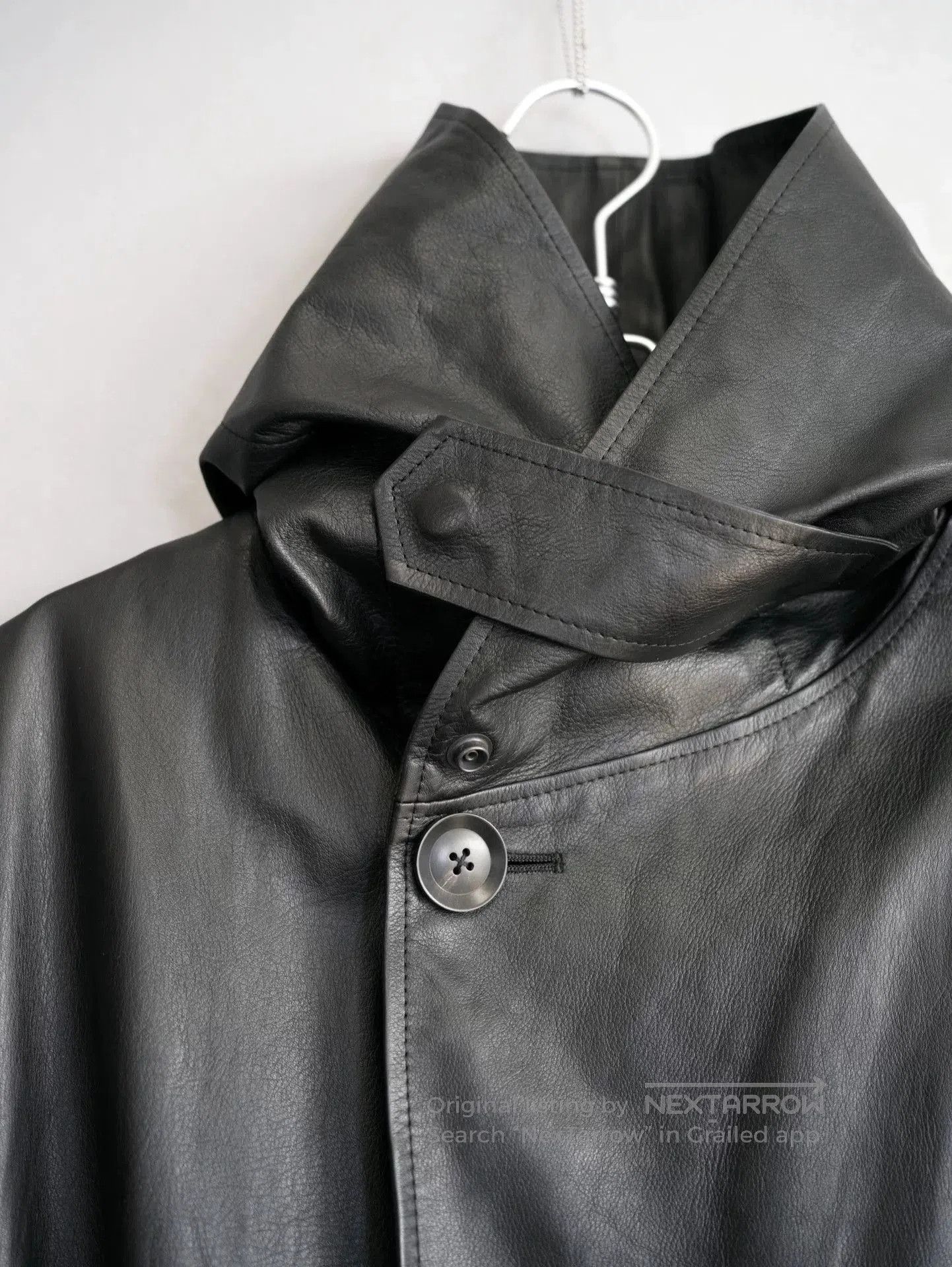 Isamu Katayama Backlash black hooded coat by yohji yamamoto. Size US M / EU 48-50 / 2 - 7 Thumbnail