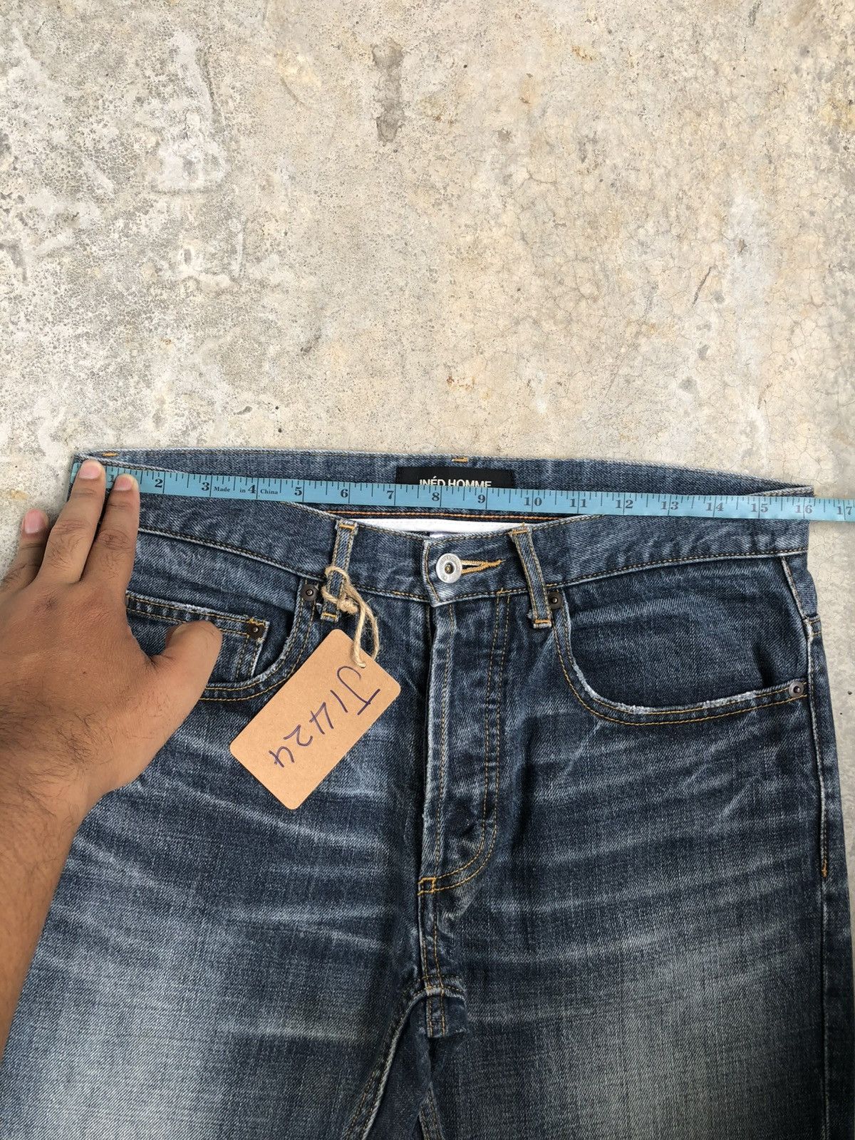 Yohji Yamamoto Ined Homme Flared Jeans Yohji Yamamoto Size US 32 / EU 48 - 21 Thumbnail