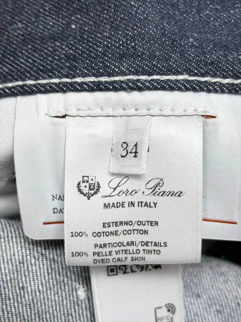 Loro Piana LORO PIANA Mid-length long jeans Size US 34 / EU 50 - 5 Thumbnail