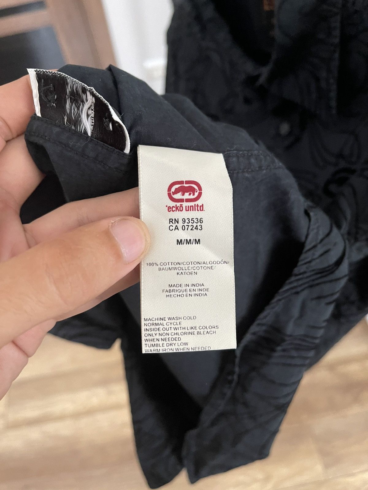 Ecko Unltd. Ecko Unltd Shirt Button Up Multilogo Vintage Size US M / EU 48-50 / 2 - 12 Thumbnail