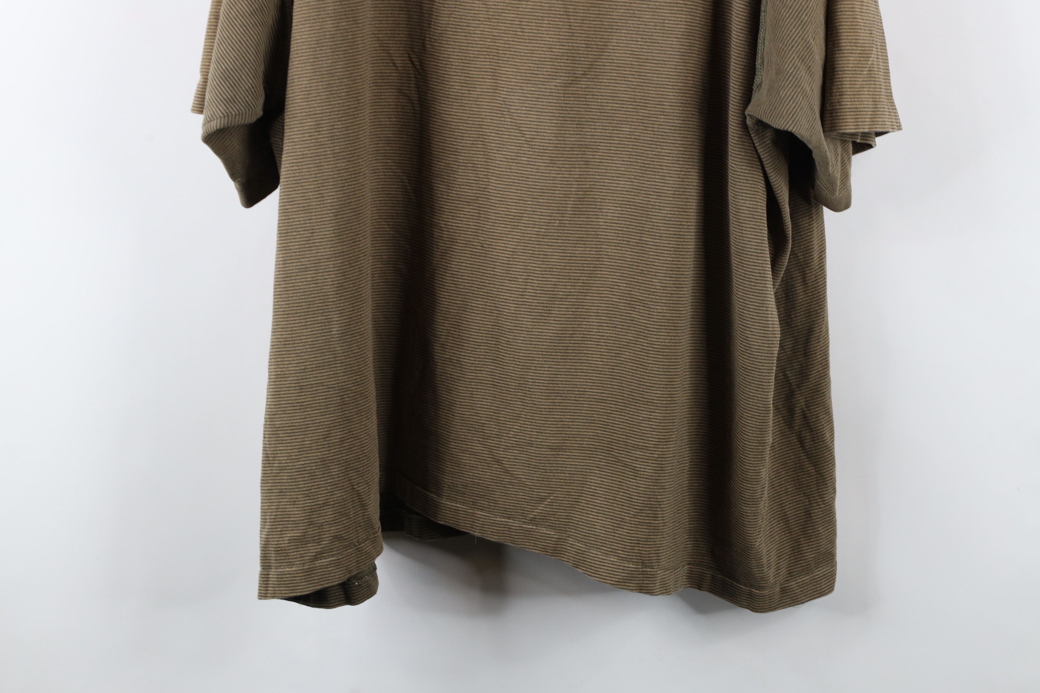 UNIONBAY × Vintage Vintage 90s Unionbay Striped Baggy Fit Short Sleeve T-Shirt Size US XXL / EU 58 / 5 - 13 Thumbnail