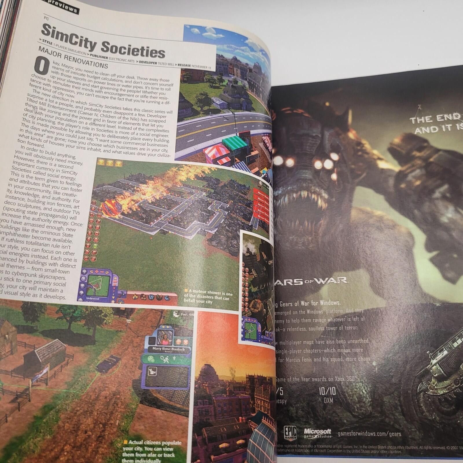 Other Game Informer Magazine #175 November 2007 Strategy Size ONE SIZE - 6 Thumbnail