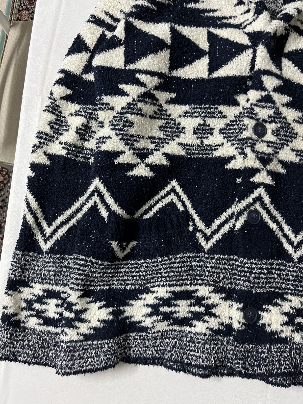 If Six Was Nine 💥Offer Me💥Neutral Infinity Navajo Chimaiyo Cotton Knitwear Size US M / EU 48-50 / 2 - 3 Thumbnail