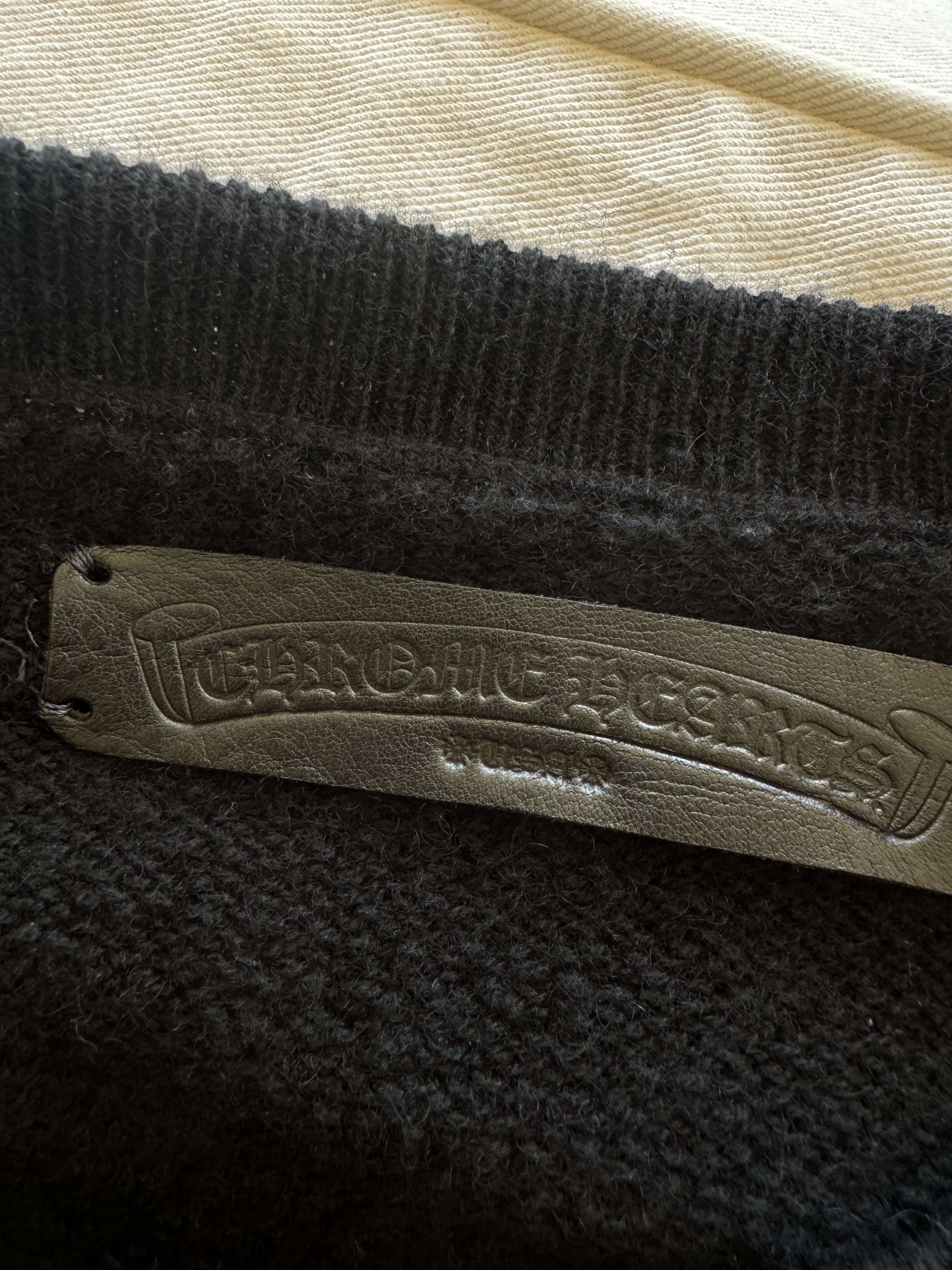 Chrome Hearts Chrome Hearts Embroidered Cashmere Sweater Size US L / EU 52-54 / 3 - 9 Thumbnail
