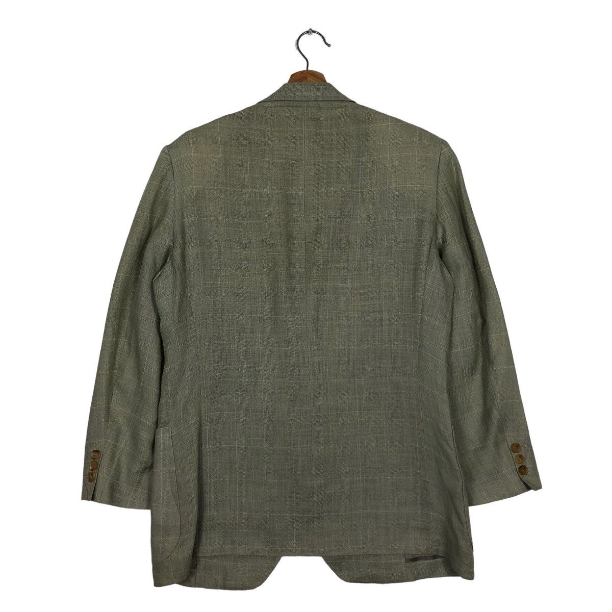 Burberry 🔥 Double Breast Coats Jacket Burberry Nova Check Tartan Size US M / EU 48-50 / 2 - 8 Thumbnail