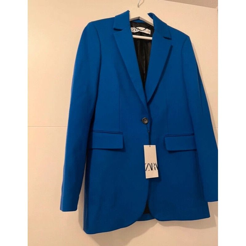 Zara ZARA BNWT FITTED BLAZER WITH POCKETS XS REF. 2704/968 Size XS / US 0-2 / IT 36-38 - 5 Thumbnail