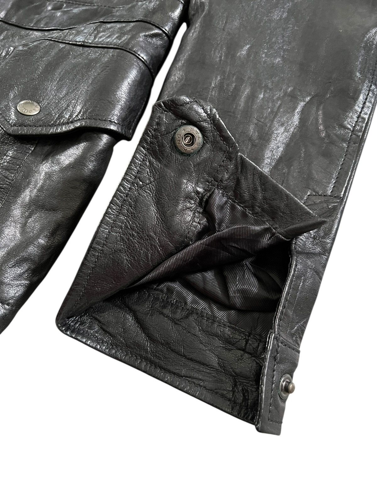 Avirex 2000s Avirex M65 Sheepskin Leather Jacket Size US L / EU 52-54 / 3 - 10 Thumbnail