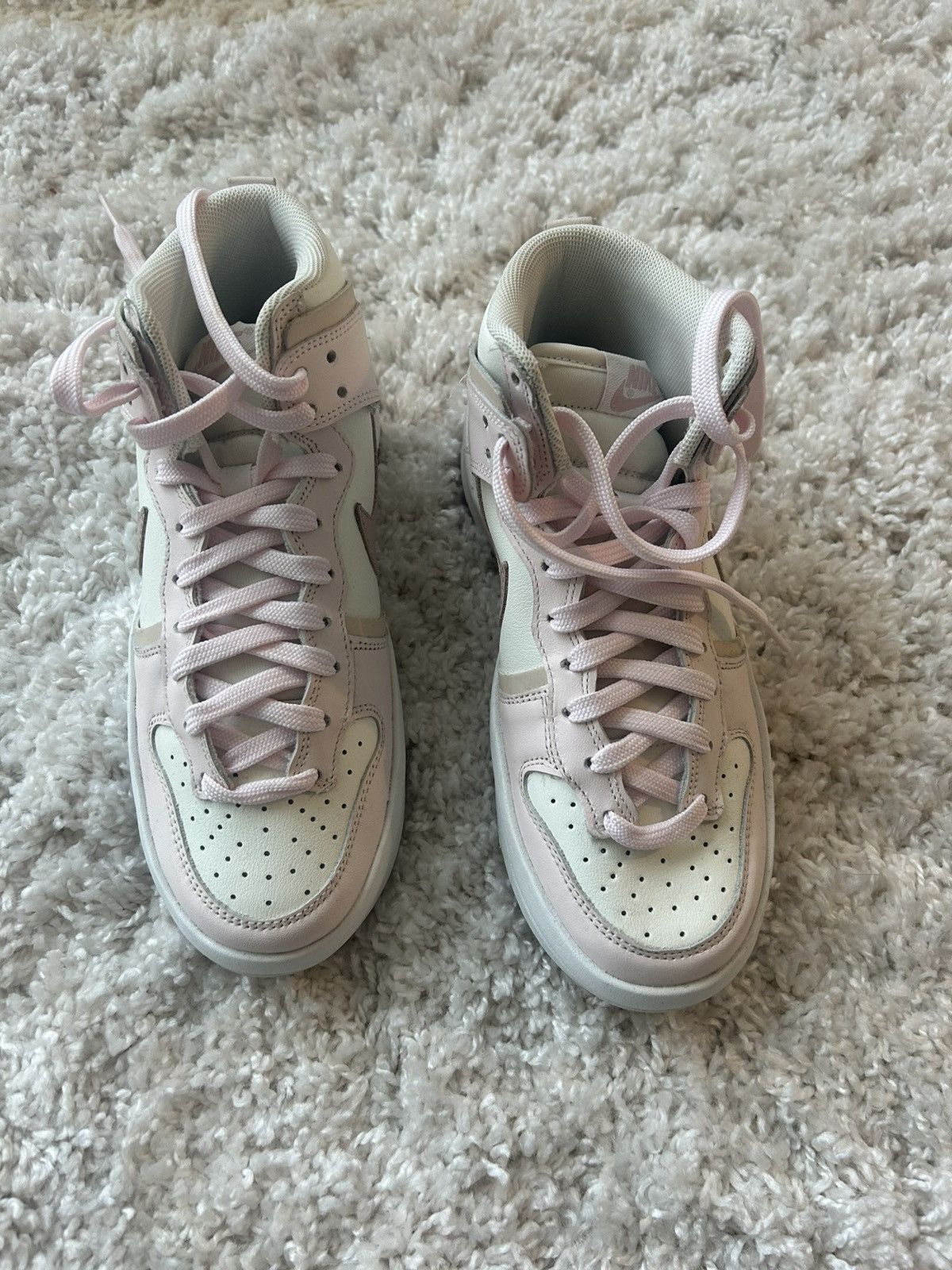 Nike Nike Dunk High Up-Soft Pink Size US 6 / IT 36 - 5 Thumbnail