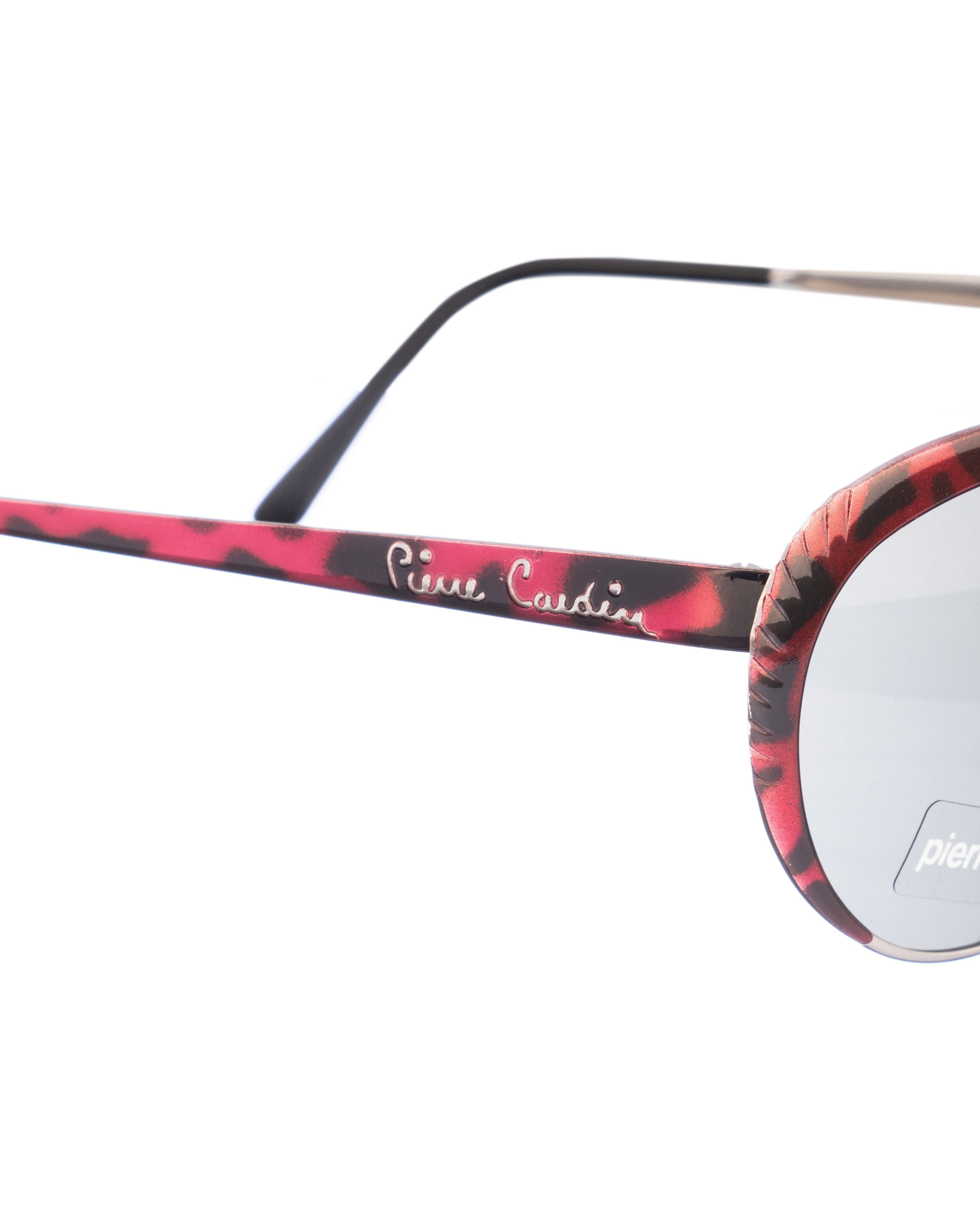 Pierre Cardin Pierre Cardin 00s Pink Leopard Cat Eye Sunglasses Size ONE SIZE - 3 Thumbnail