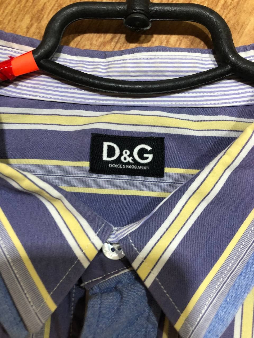 Dolce & Gabbana D&G Dolce & Gabbana Shirt Striped Made In Italy Button Up Size US L / EU 52-54 / 3 - 2 Thumbnail