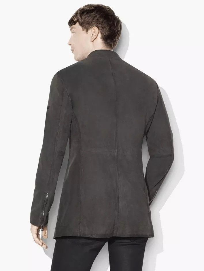 John Varvatos 3/4 Length Suede Jacket Size EU 44 USA 34 small Size US S / EU 44-46 / 1 - 2 Thumbnail