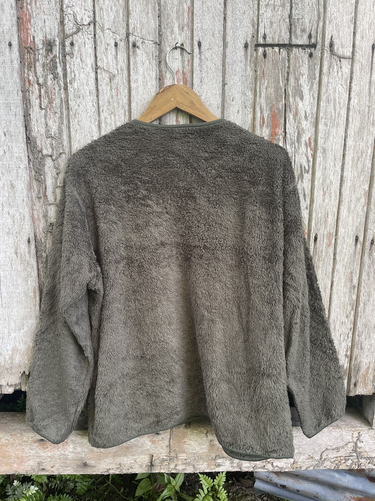 Engineered Garments × Uniqlo Uniqlo x Engineered Garments Fleece Pullover Olive Green Size US L / EU 52-54 / 3 - 5 Thumbnail