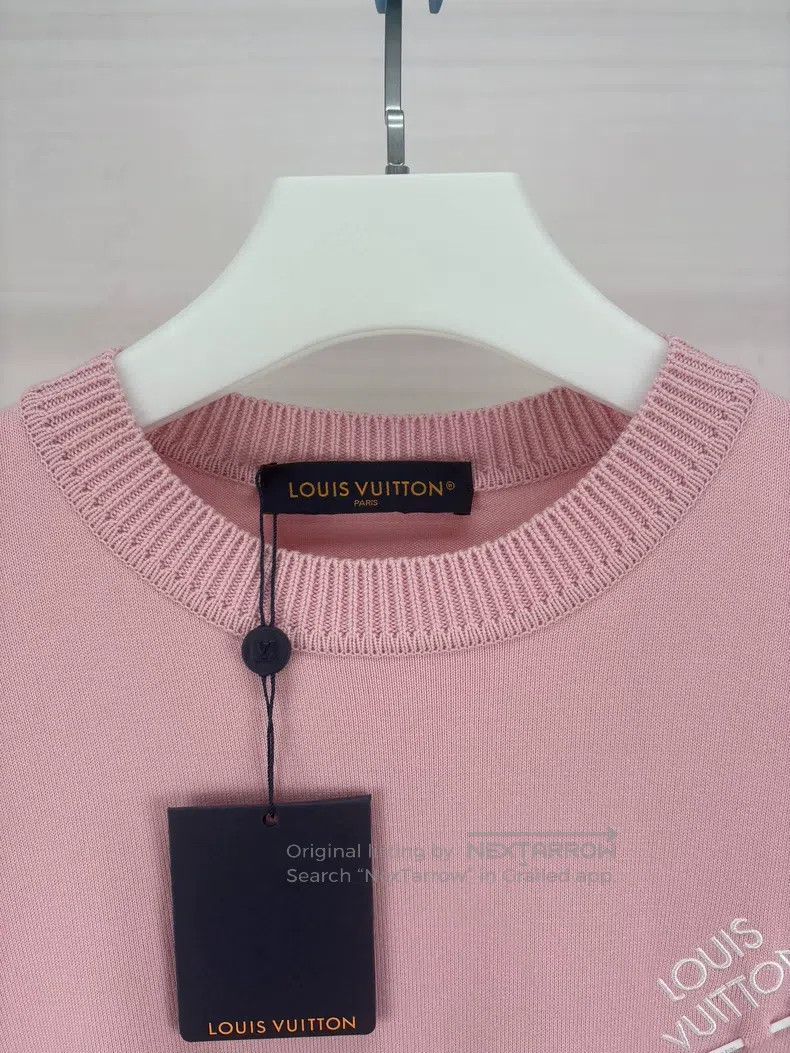 Louis Vuitton Louis Vuitton Pink Pin Short Sleeve Size US L / EU 52-54 / 3 - 3 Thumbnail