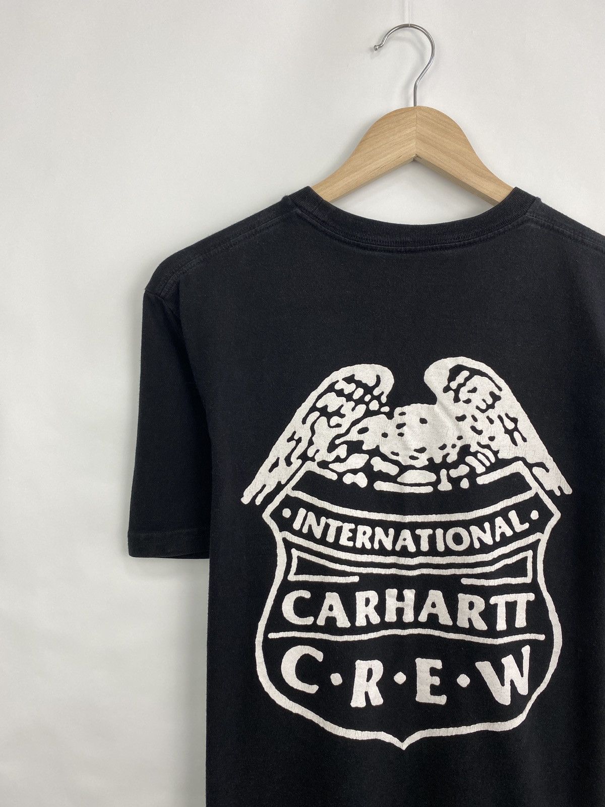 Carhartt × Carhartt Wip × Vintage 🇺🇸 Vintage Carhartt International T-Shirt Rare Retro Y2K Hype Size US M / EU 48-50 / 2 - 2 Thumbnail