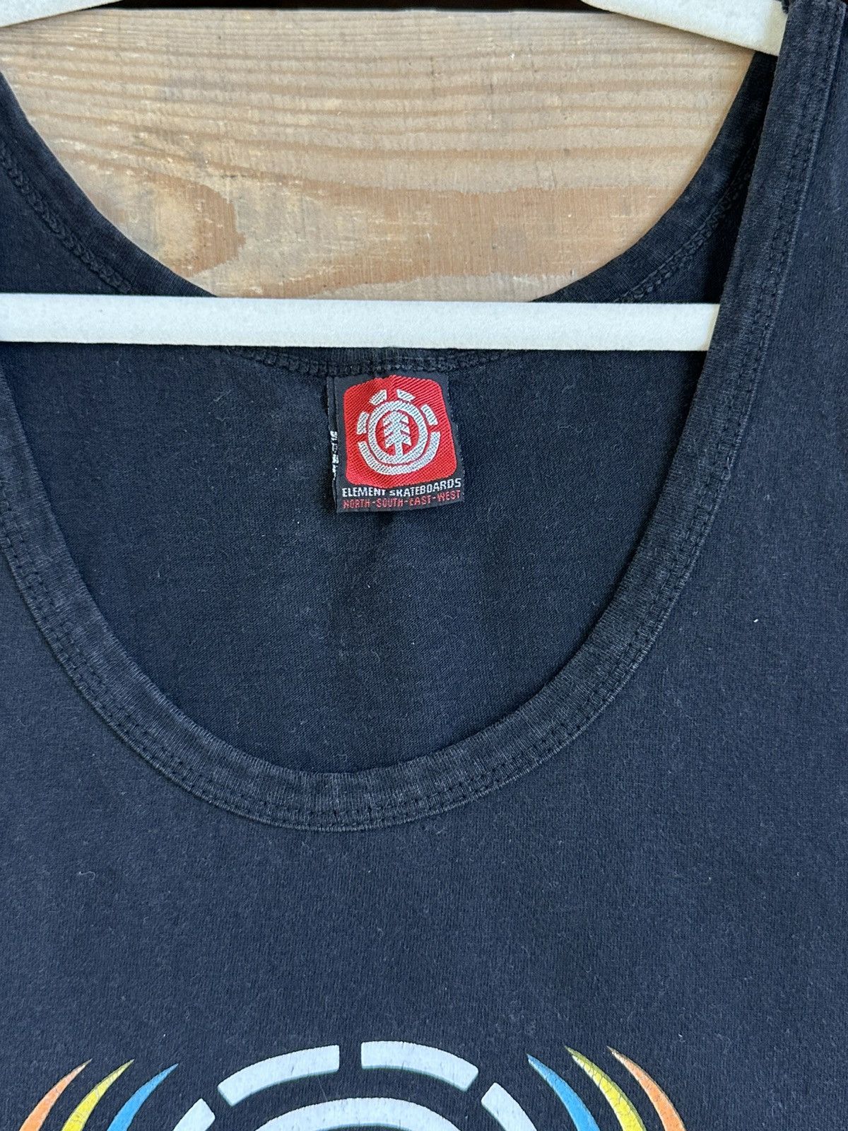 Element Vintage Element Skateboards Printed Black Top Size US L / EU 52-54 / 3 - 5 Thumbnail