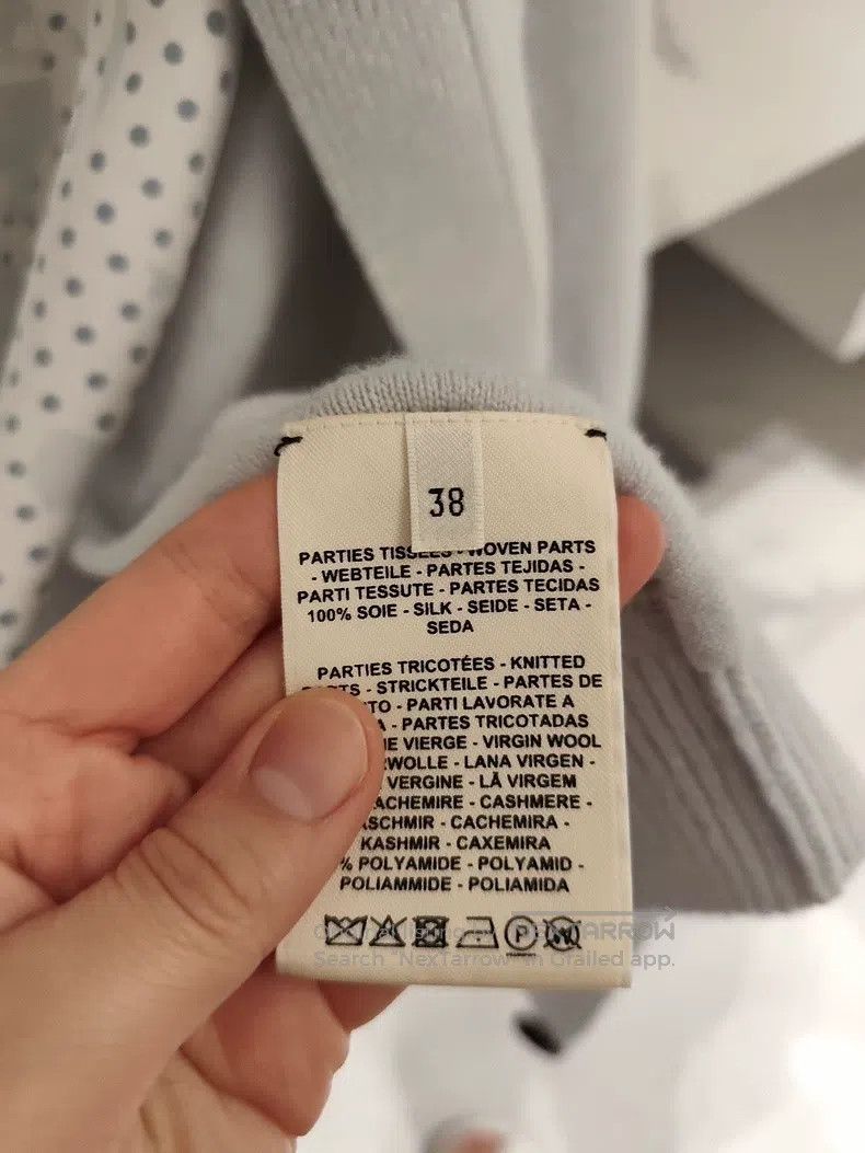 Hermes Hermes Cardigan, baby blue color Size XS / US 0-2 / IT 36-38 - 6 Thumbnail