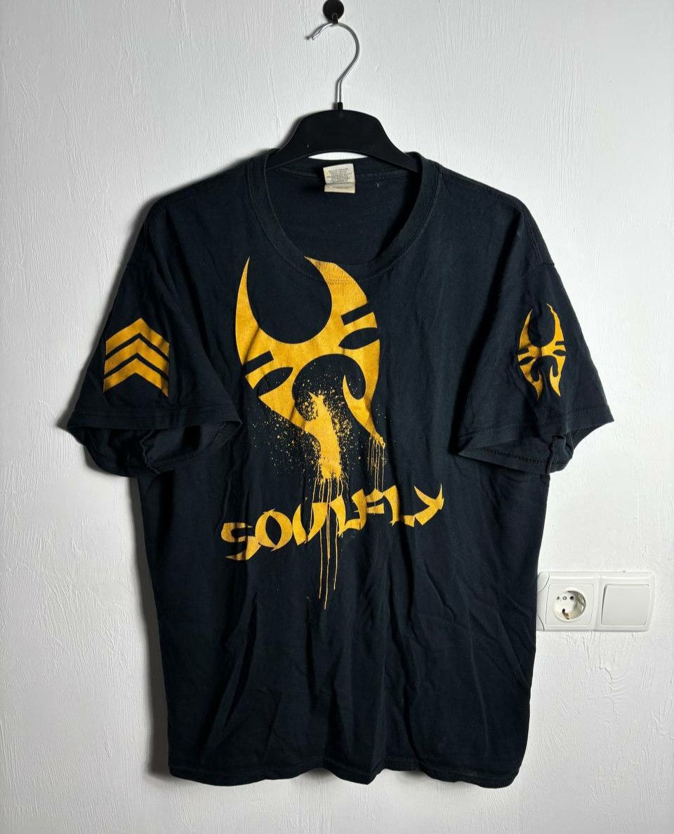 Band Tees Soulfly 2009 RARE Vintage T-Shirt Tee Size US L / EU 52-54 / 3 - 1 Thumbnail