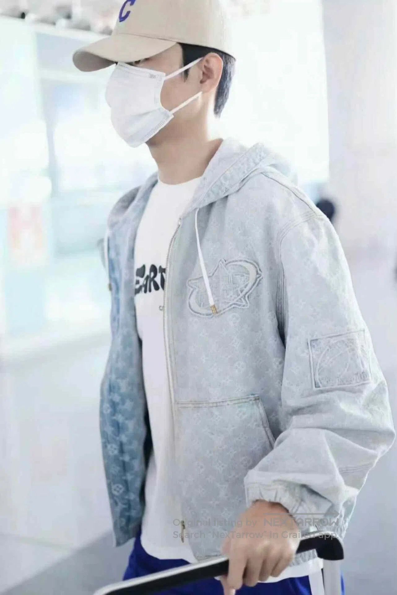 Louis Vuitton Louis Vuitton x NBA Denim Hooded Jacket. Size US M / EU 48-50 / 2 - 7 Thumbnail