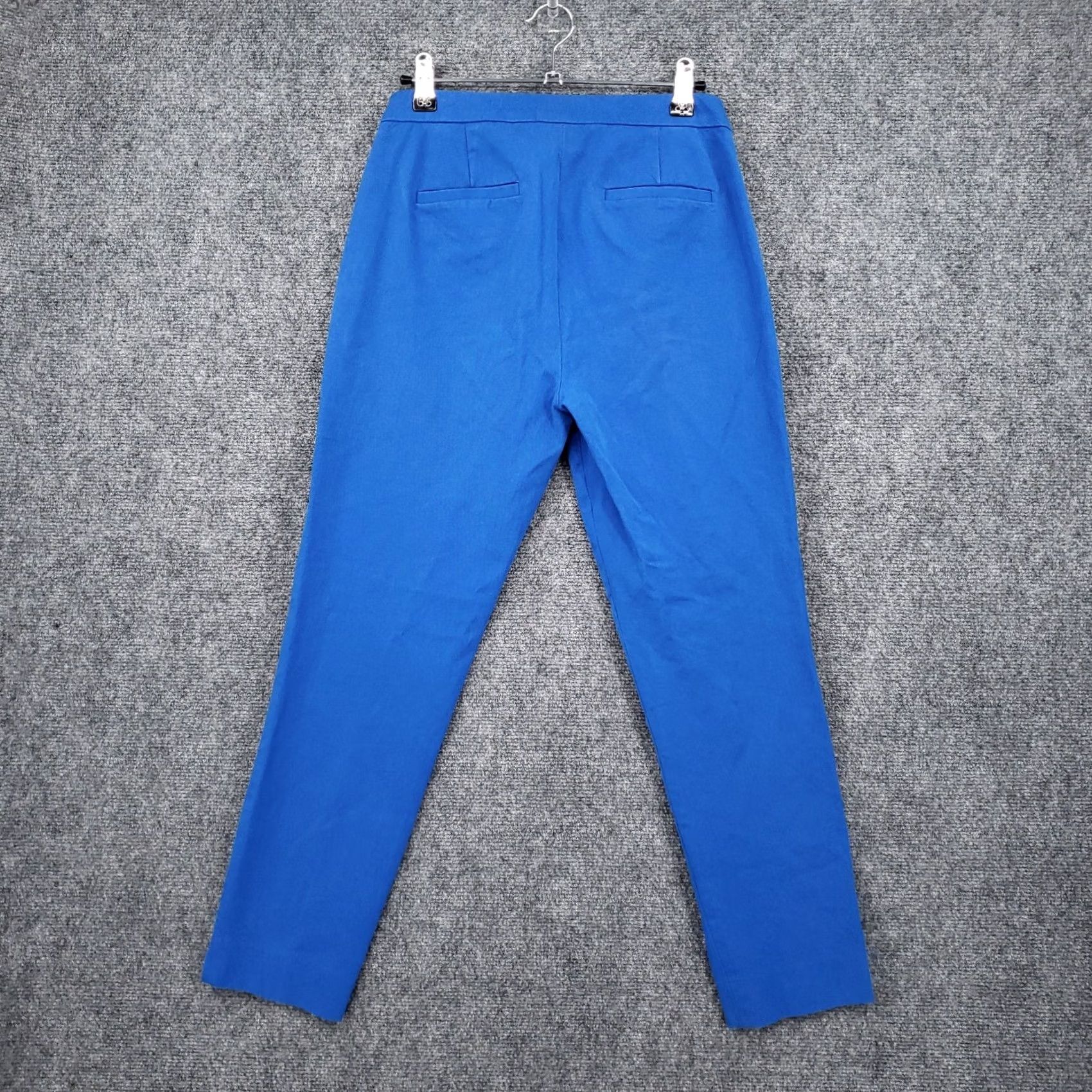 J.Crew J Crew Pants Womens Blue 2 Bi Stretch Cotton Ankle Mid Rise Straight Leg Size 26" / US 2 / IT 38 - 2 Thumbnail