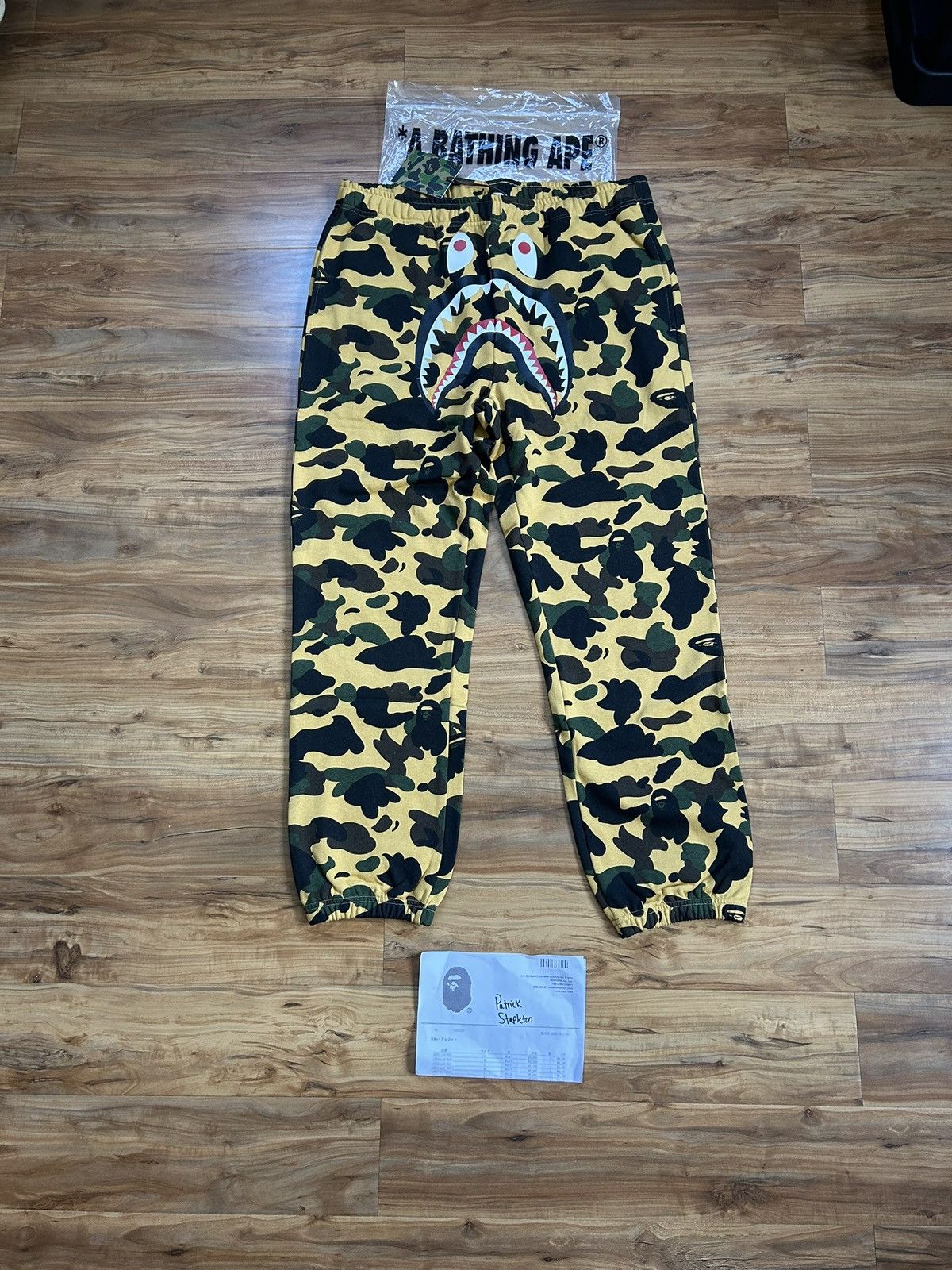 Bape Comme Des Garcons Jersey Zoo NEW Bape Yellow Camo 1st Camo