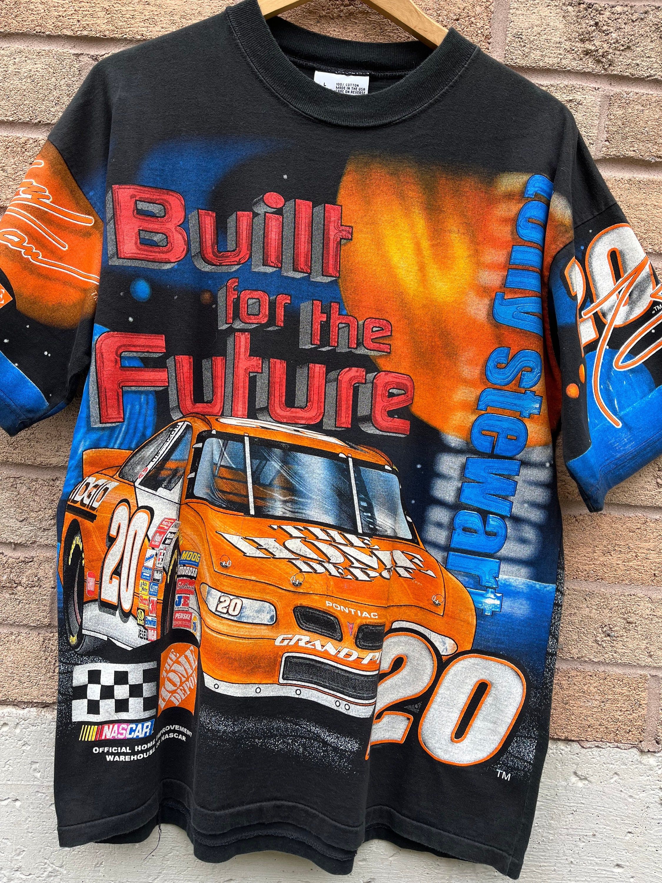Vintage Vintage Tony Stewart Home Depot Nascar T-shirt Size US L / EU 52-54 / 3 - 2 Thumbnail