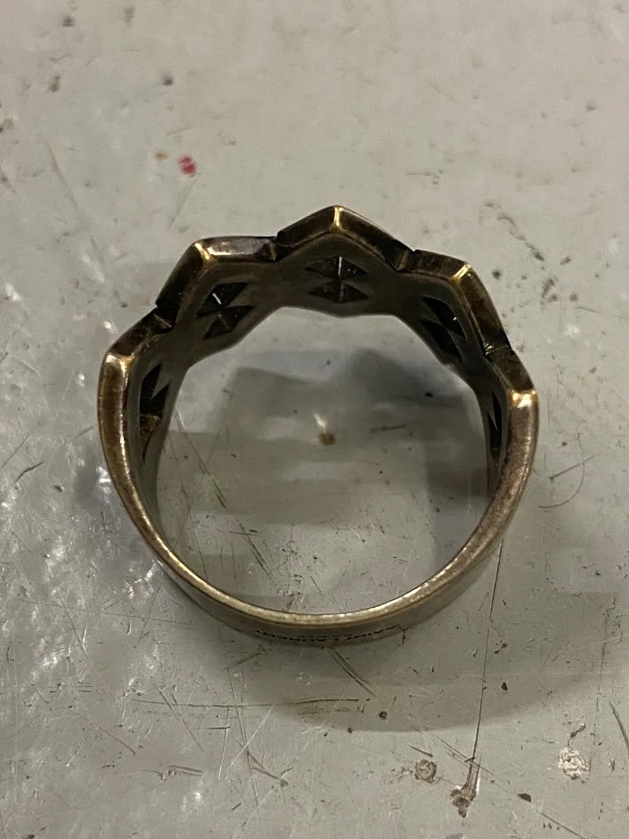 Saint Laurent Paris 2010s Saint Laurent Woven Stainless Steel Ring Size ONE SIZE - 4 Thumbnail