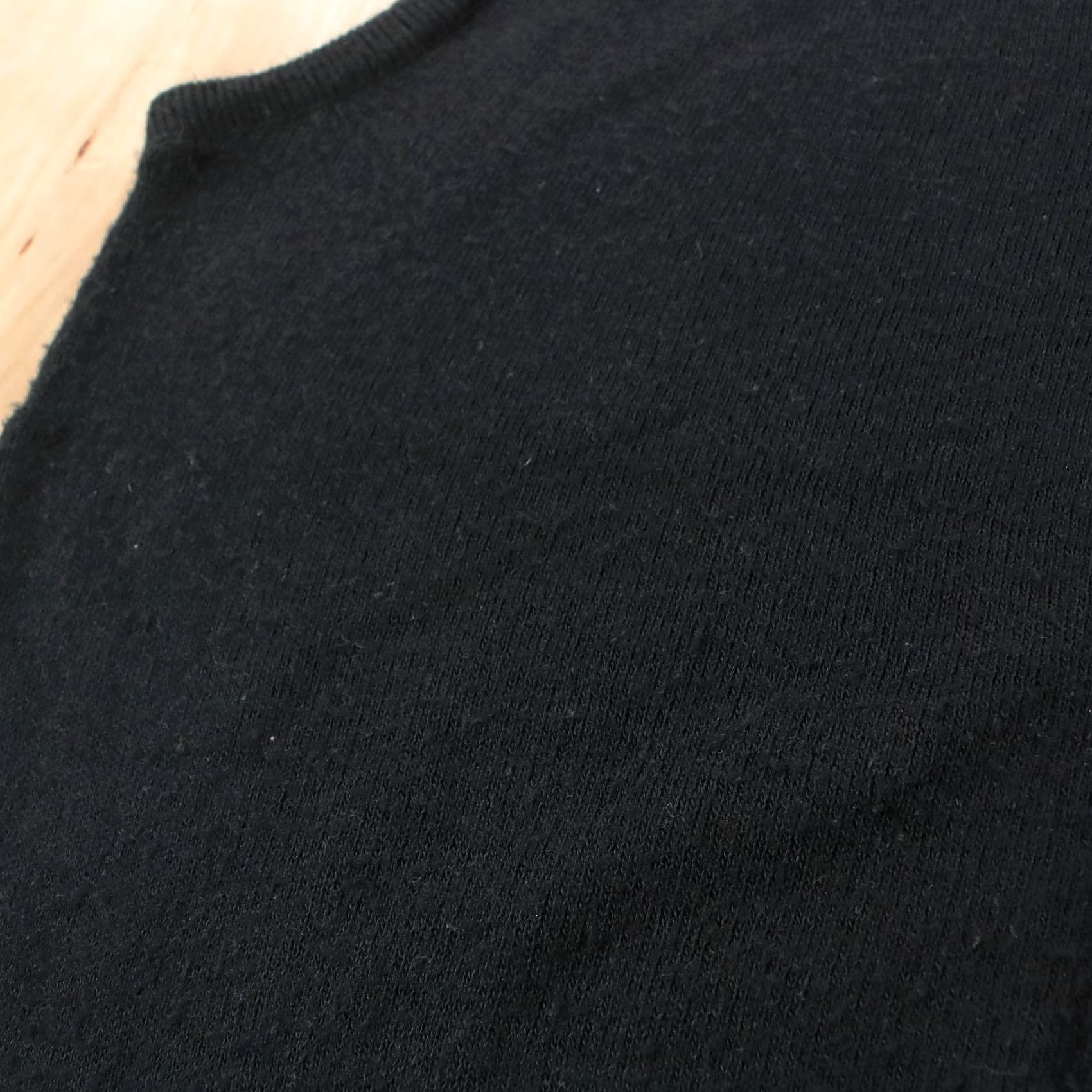 Vintage VINTAGE Puritan XL v-neck Orlon acrylic Sweater Vest Men Black 80s 90s USA made Vest Size US XL / EU 56 / 4 - 3 Thumbnail