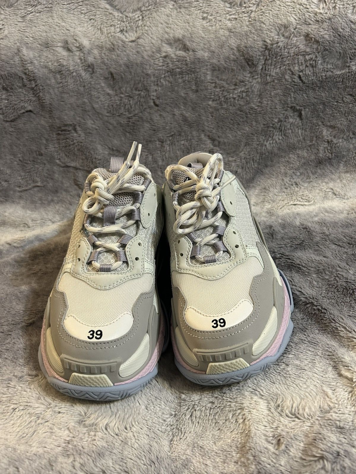 Balenciaga Balenciaga Women’s Triple S Sneaker Pastel Size 9 Pads Size US 9 / IT 39 - 3 Thumbnail