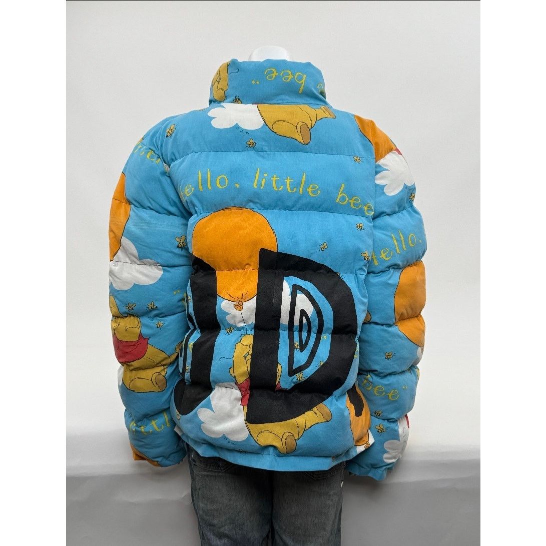 Other Unisex Die.Go Studios Blue "Winnie The Pooh" Puffer Jacket Size US XL / EU 56 / 4 - 11 Thumbnail