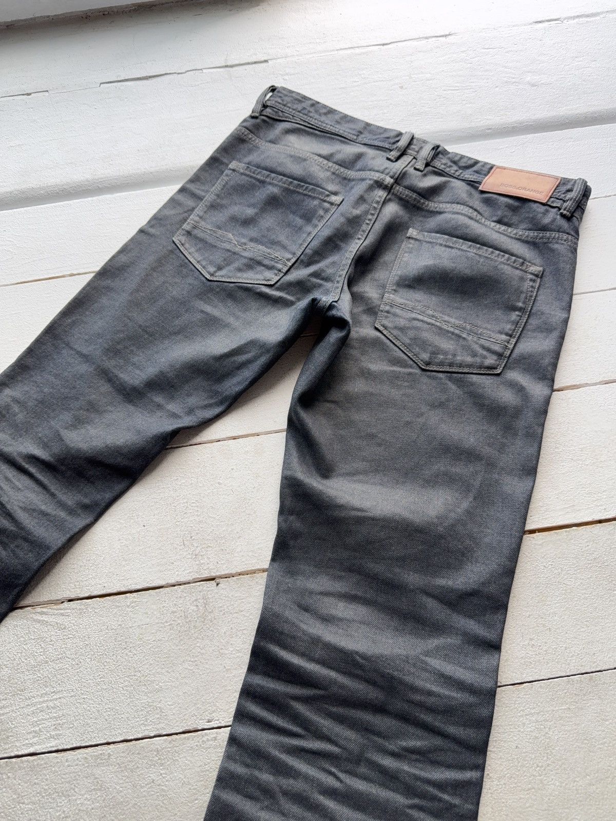 Hugo Boss Vinatage Style Luxury Designer Hugo Boss Orang tag jeans Size US 32 / EU 48 - 9 Thumbnail