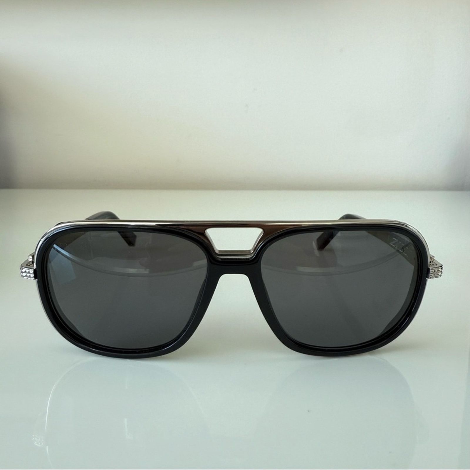 Zilli NEW! Zilli men sunglasses ZI 65026 C06 Authentic Retail 950$ Size ONE SIZE - 2 Thumbnail