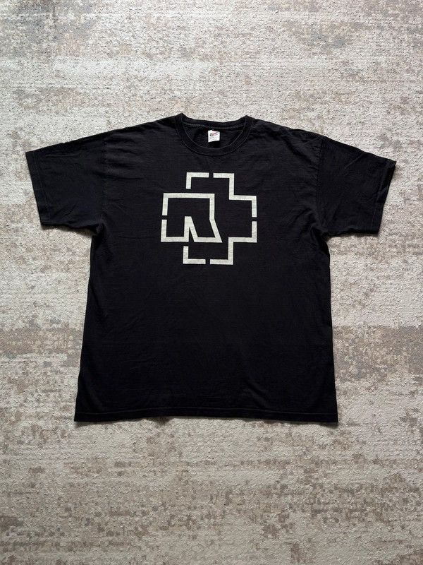 Other Rammstein x Fruit of the Loom Logo T-Shirt Vintage 2000sRare Size US XL / EU 56 / 4 - 1 Thumbnail