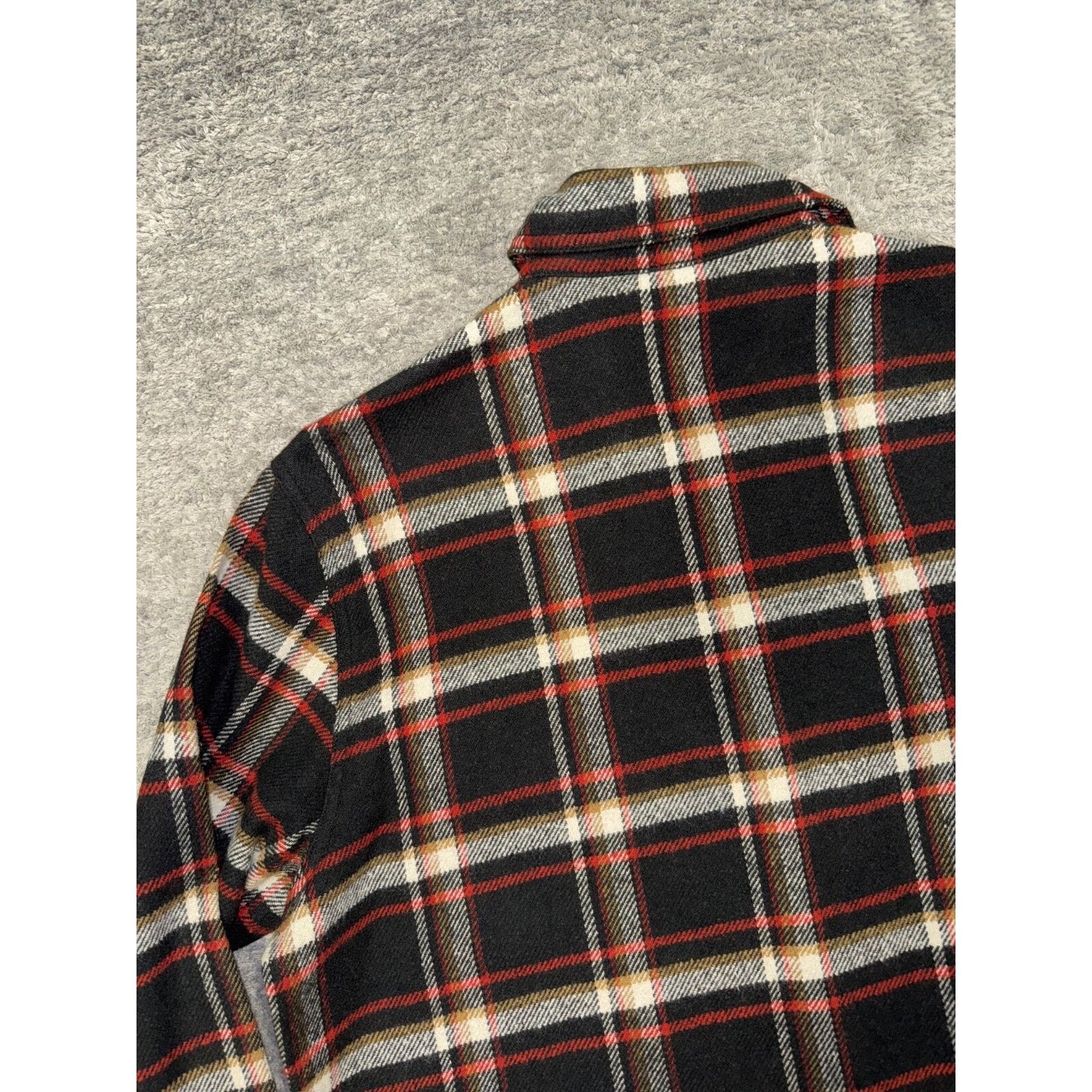 Chrome Hearts Chrome Hearts Flannel Black Check Button Down Long Size US L / EU 52-54 / 3 - 11 Thumbnail
