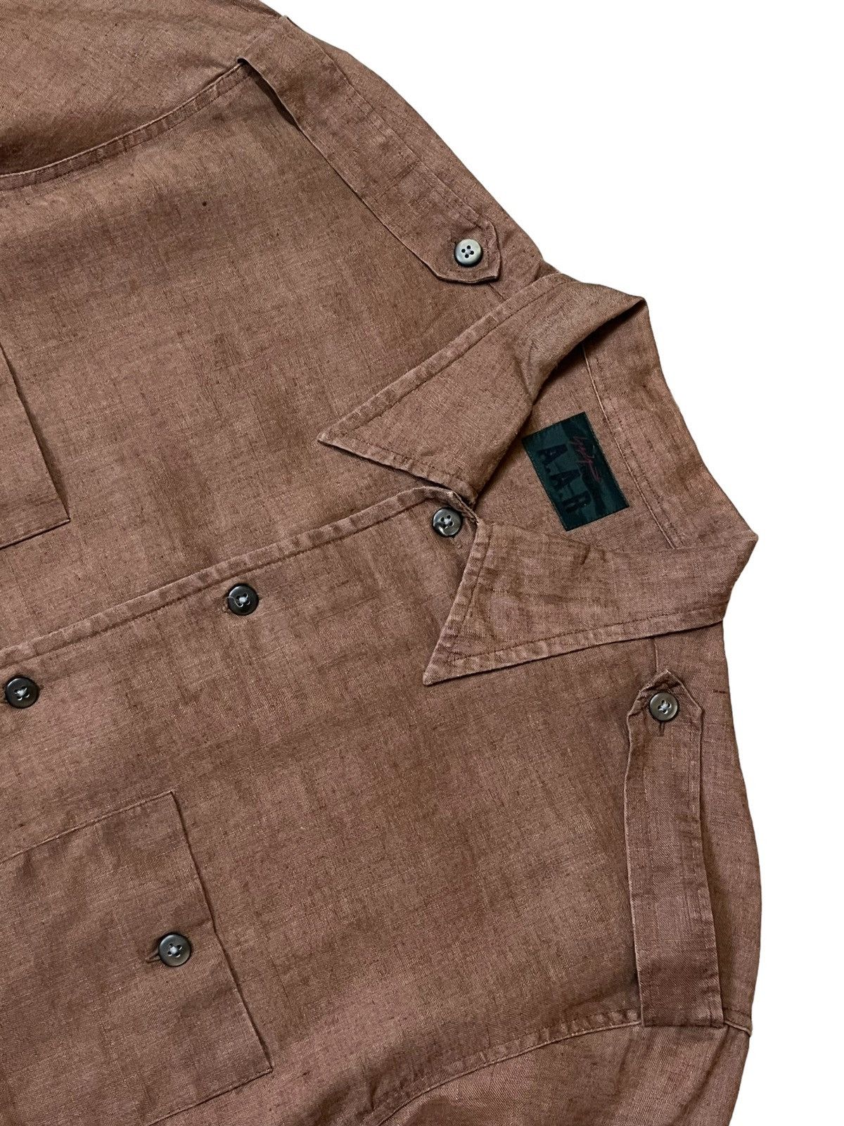 Yohji Yamamoto ARCHIVAL YOHJI YAMAMOTO AAR DURBAN S/S BUTTON UPS SHIRT Size US XL / EU 56 / 4 - 3 Thumbnail