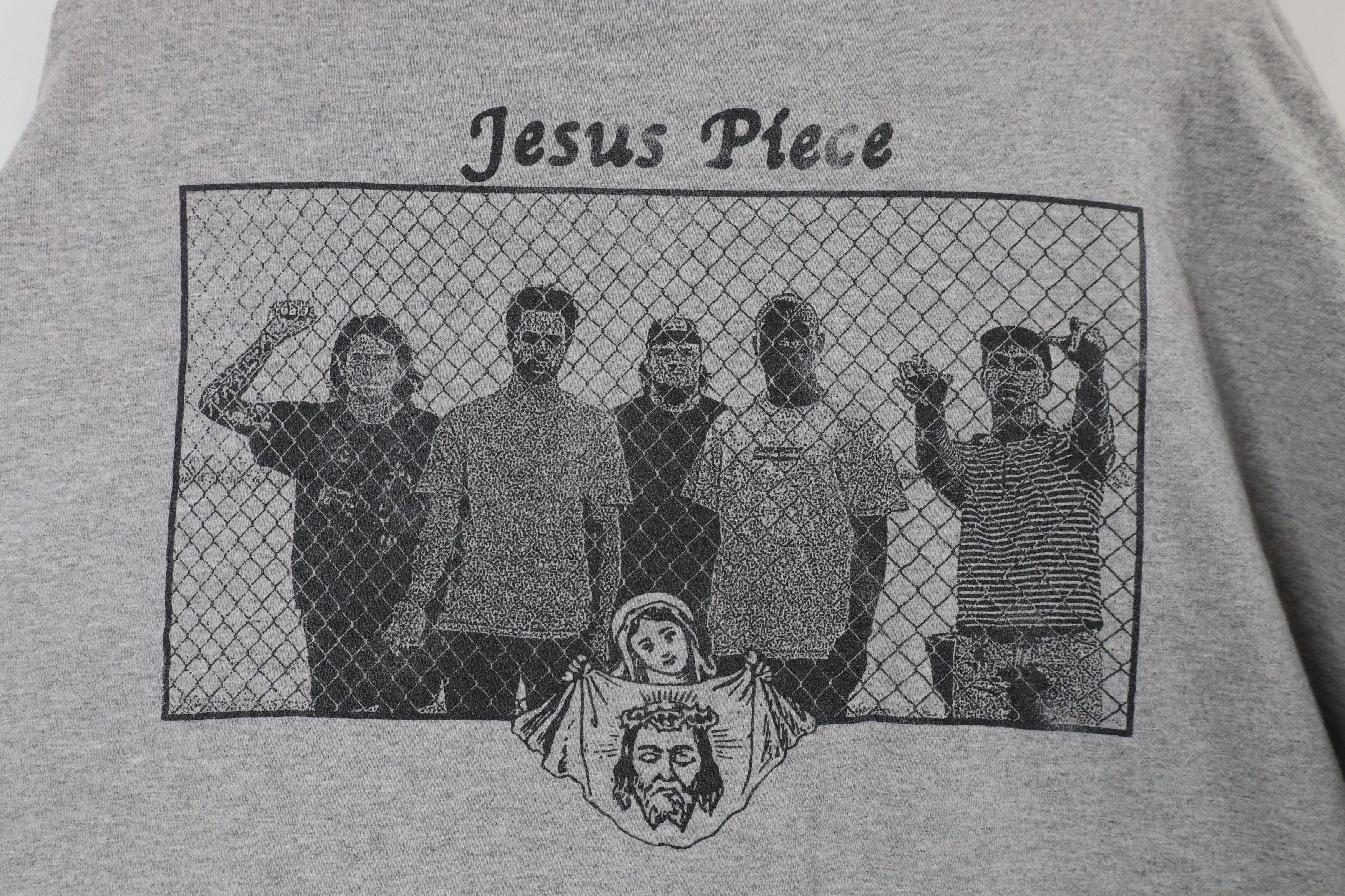 Vintage Vintage Y2K Records Jesus Piece Metalcore Band T-Shirt Gray Size US XL / EU 56 / 4 - 8 Thumbnail